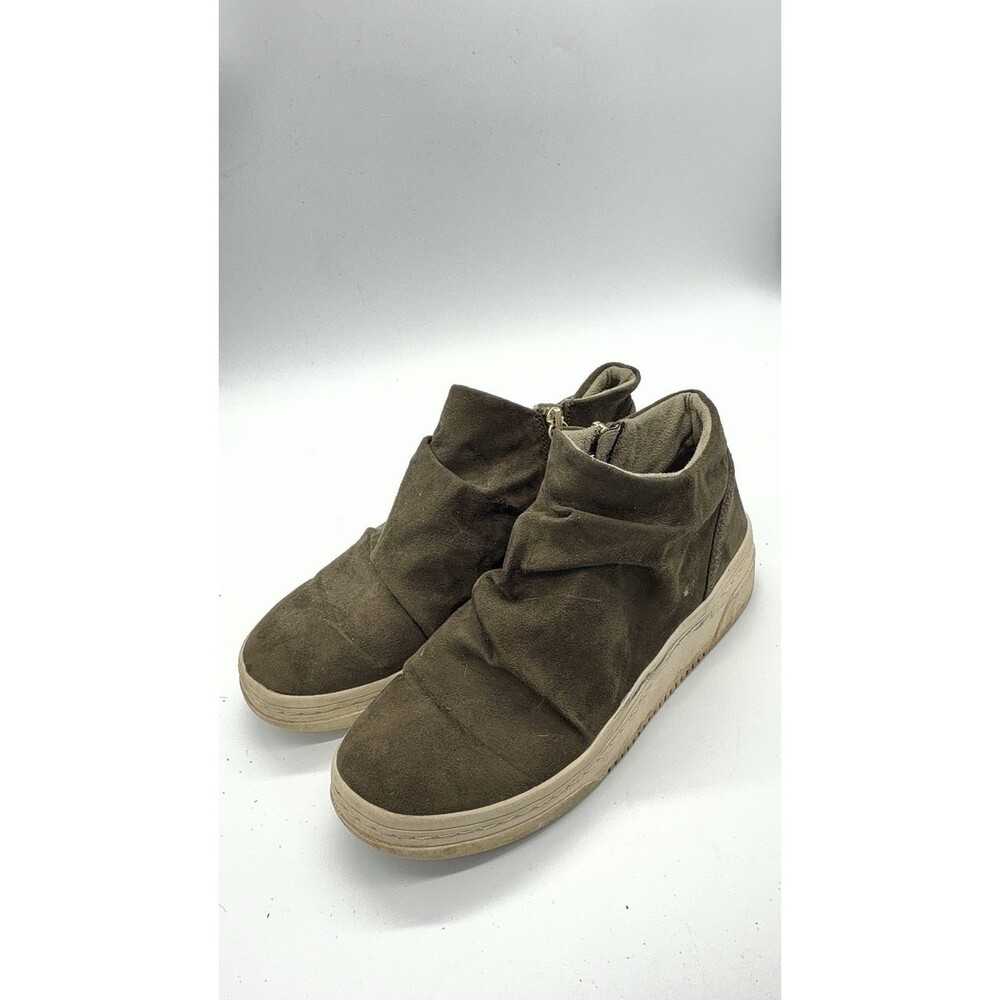 Dr. Scholl's Energy Olive Ruched Platform High Top Sneaker Women’s US 9.5 M
